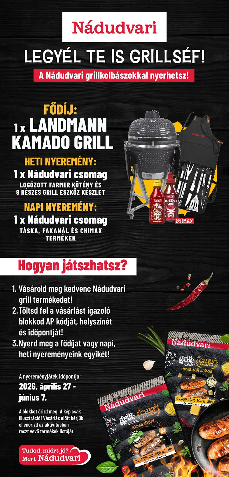 A promóció plakátképe.